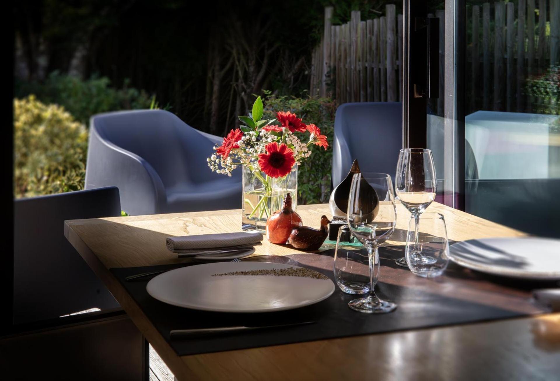Saint-Ouen-les-Vignes L'Aubiniere Hotel Restaurant & Spa מראה חיצוני תמונה