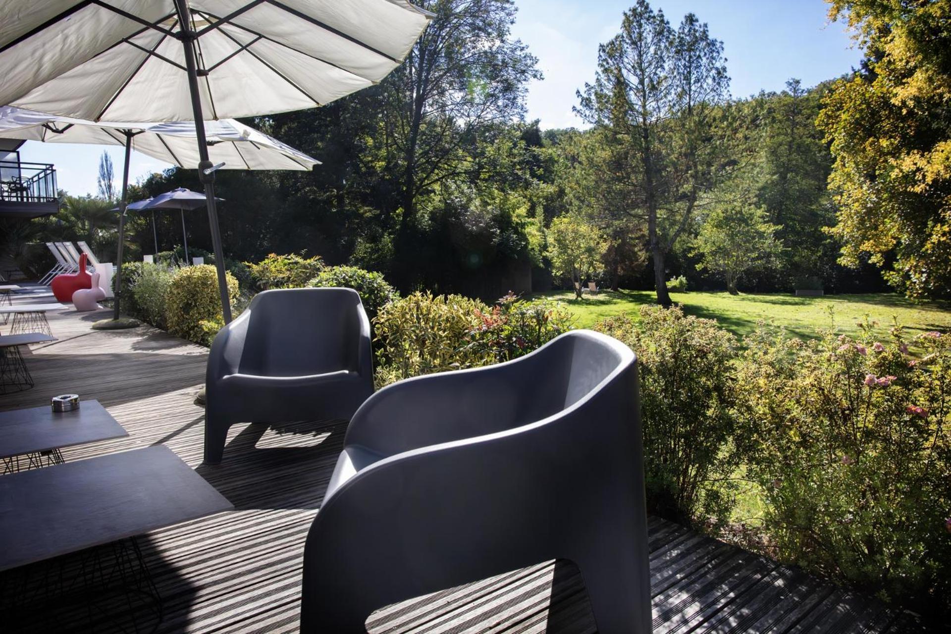Saint-Ouen-les-Vignes L'Aubiniere Hotel Restaurant & Spa מראה חיצוני תמונה