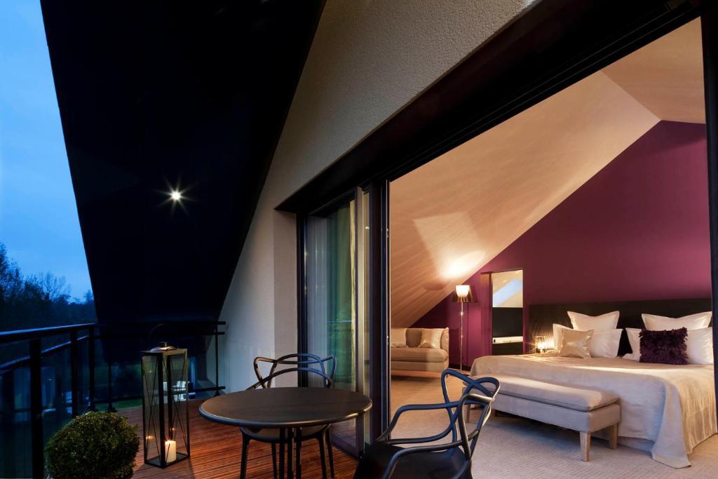 Saint-Ouen-les-Vignes L'Aubiniere Hotel Restaurant & Spa מראה חיצוני תמונה