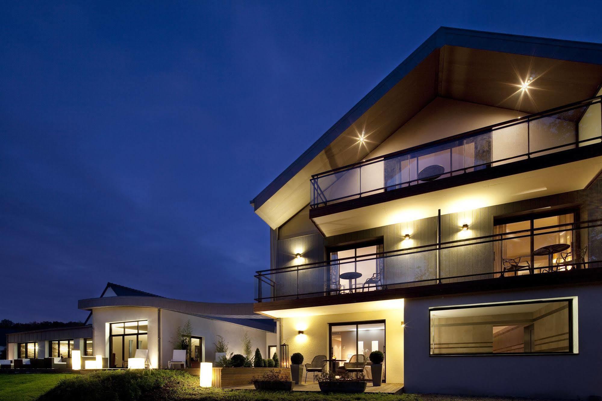 Saint-Ouen-les-Vignes L'Aubiniere Hotel Restaurant & Spa מראה חיצוני תמונה